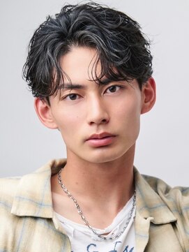 オーシャントーキョー 原宿(OCEAN TOKYO) 波巻きパーマメンズフェザーパーマパーマツーブロック