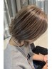 【ケアブリーチ】 カット+ハイライト【インナー】+質感再生トリートメント