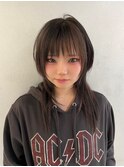 レイヤーウルフ/レイヤーカット/ハイライト/ポイントカラー
