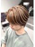 【ご新規様◎メンズ限定♪】カット×ハイライトorメッシュカラー