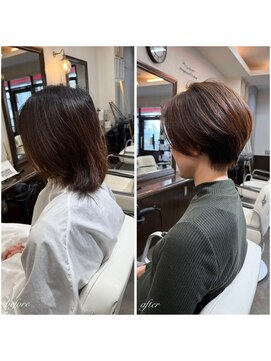 ムーブ(Moob) 大人美人ショートスタイル【別府】