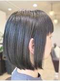 シンプル大人女性ショートボブstyleー★