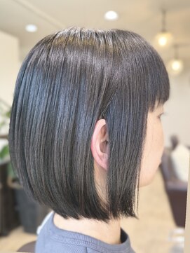 プラウドヘアー(Proud hair) シンプル大人女性ショートボブstyleー★