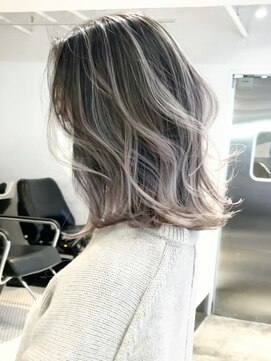 シオン(shion) ミディアム顔周りレイヤー美髪くびれヘア_ba362851