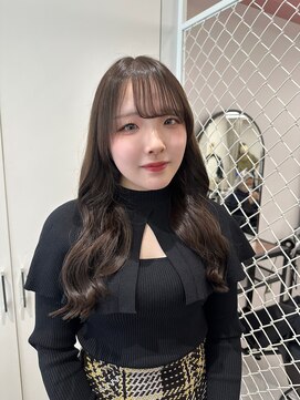 ネウィ 八王子(newi) Rina ブリーチなしオリーブグレージュ