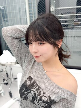 アマトウキョウスマートサロン(AMA TOKYO×Smart Salon) くびれミディ/トレンド韓国ヘア/くびれ巻き/レイヤーカット