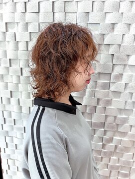 オリバー(ORiVER) パーマ+カラ