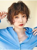 〈a15〉ショート韓国ボブハイライト髪質改善ブリーチ前髪20.30代