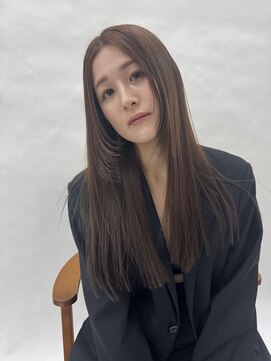 プロス(Pros) 表参道/ブリーチなし／レイヤーカット/ヘアセット