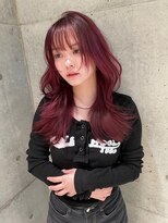 ロンド レア 天神大名店(Lond Le’a) 黒髪カタログ/オリーブグレー/ココアベージュ/小顔に見せるヘア