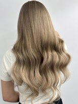 ベルグローアルファ(BELLE GROW ALPHA) レイヤーカット/ミルクティーグレージュ/ダブルカラー/エクステ