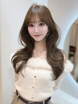 エレリー 名駅(EleRe)&nbsp;【tomoya】レイヤーカット×オリーブベージュ/韓国ヘア