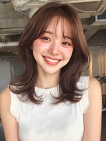 アリーズ(ALLYS)&nbsp;ミディアムレイヤー/ココアブラウン/透明感カラー