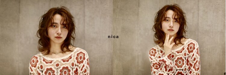 ニカバイカルマ(nica by carma)のサロンヘッダー