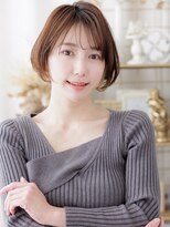 カバーヘア イヴ 戸頭店(COVER HAIR EVE)&nbsp;イメチェンブリーチなし小顔顔周りレイヤーボブa戸頭20代30代