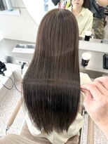 キュア 池袋(CURE)&nbsp;6トーン透明感オリーブベージュ×髪質改善ストレート #060