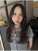 大分ハッシュカット韓国レイヤーワンホンヘアヨシンモリかるめ