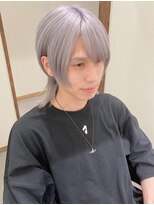 クリック(Click)&nbsp;MEN’S HAIR/ブルーブラック/フェザーパーマ/北九州/小倉