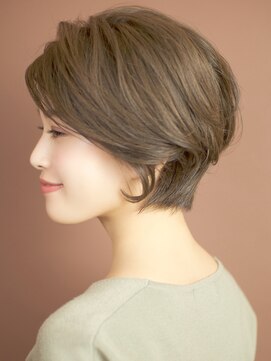 ベック ヘアサロン(BEKKU hair salon) グレージュショートボブ☆スポンテニアススタイル[カット]