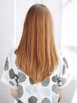 ヘアメイク ナル(hair make nalu) ナチュラル内巻きストレートスタイル