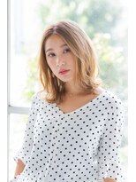 ラエティティア ロコ 刈谷店(Laetitia loco)&nbsp;ゆる抜け感★ミディアム切りっぱなし