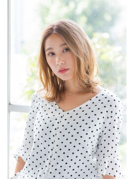 ラエティティア ロコ 刈谷店(Laetitia loco) ゆる抜け感★ミディアム切りっぱなし