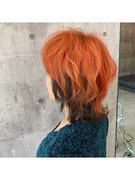 ウィチ(wichi) 【wichi】ウルフ オレンジツートンカラー【橋本/橋本駅】