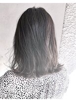 ヘアーアンドアトリエ マール(Hair&Atelier Marl)&nbsp;【Marl】ラベンダーグレージュカラーの無造作セミディ☆