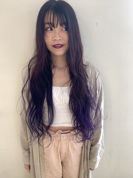 ラシク(rashicu) グラデーションカラー:紫