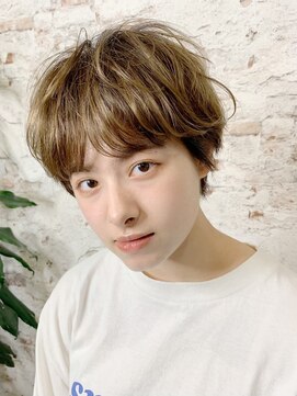 ルーファス 恵比寿 渋谷(Ruufus) ハンサムマッシュショート【Ruufus恵比寿渋谷】3151a