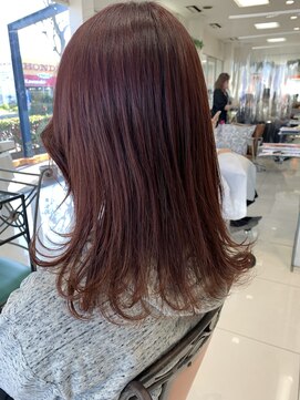 フォルテ 中田店 髪質改善 冬カラー