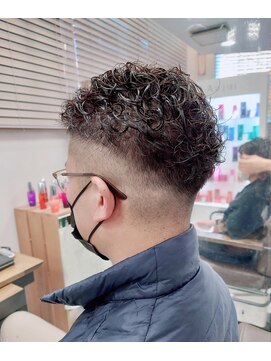 ヘアアンドメイク イムス(hair&make imus) 【imus】men's刈上げハードパーマ