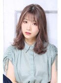 大人可愛い２０代３０代４０代小顔セクシーミディ ウェーブA２