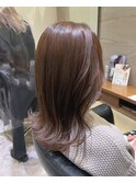 ベージュカラー/アッシュベージュ/ブリーチなし/10代20代30代