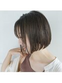 定番切りっぱボブ