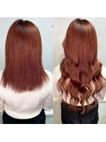 アンク クロス 池袋北口店(ANKHCROSS)&nbsp;《アンククロスYUKI》韓国風ピンクブラウン