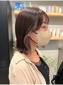 ダブルカラーインナーカラーホワイトベージュケアブリーチ
