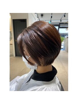 グラスバイネオリーブ 大倉山駅前店(grace by neolive) 髪質改善/前下がりボブ/ショートボブ/お手入れ楽/大倉山