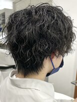 ヘッズ 本八幡店(HEADS)&nbsp;MEN'S HAIR  センターパート　ツイストスパイラル　コンマヘア