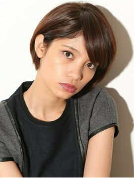 アリシアヘアー(ARISHIA hair) 【ARISHIA hair 那珂】丸みショート 耳かけ ナチュラルボブ ♪
