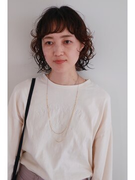 ツナグ(tsunagu) パーマボブ