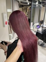 アミル(amiLe)&nbsp;ボルドー/レッドヘア/ロング/D