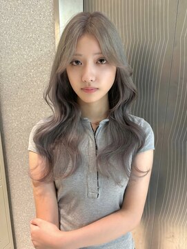 天神美容室 天神美容室×グレーベージュ×グレージュカラー