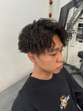 バース 河原町店(BIRTH) ツイストスパイラルパーマツイストパーマメンズマッシュパーマ