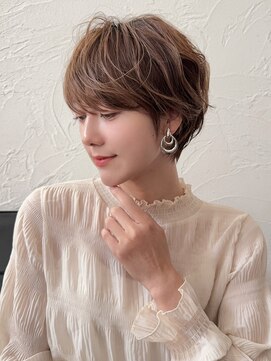 アンド ストーリーズ(&STORIES) ショートボブ髪型30代40代50代前髪あり前髪なし面長丸顔【荒牧】