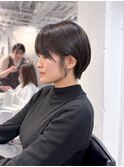 ▽まるみショート似合わせカットメルティーカラーフェミニン