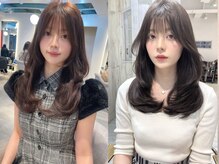 カミカリスマ認定サロンafloatの韓国レイヤーカットのポイント♪憧れロングヘアを最高級人毛エクステで実現