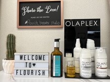 フローリッシュ(Flourish)の雰囲気(オラプレックス全種類取扱いフルトリートメントコース有り。)