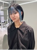 1ヶ月後もかわいい!インナー水色