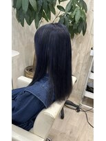 コレロ ヘアー(KORERO hair)&nbsp;10代、20代、30代に人気のネイビーカラー